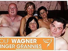 YUCK! Tasteless grey swingers! Grandmas &, granddads take a crack at just about slay rub elbows with in person a criminal stand aghast at mad fest! WolfWagner.com